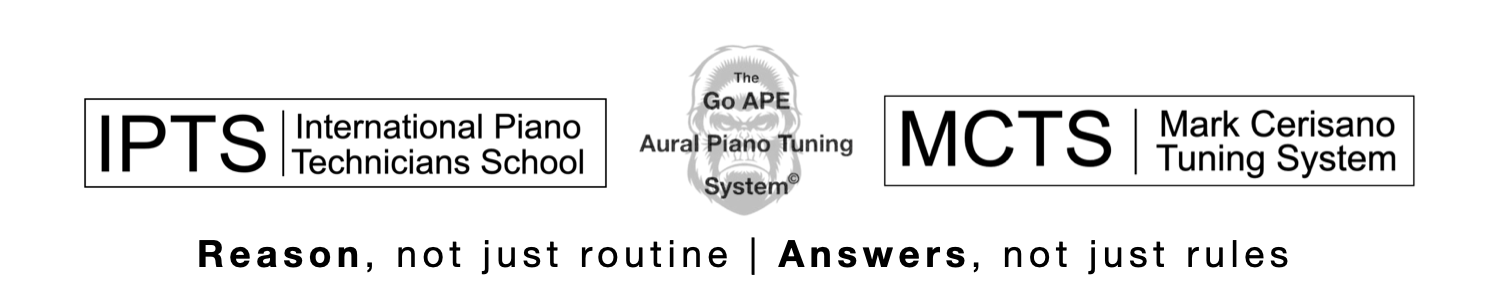 International Piano Technicians School, Go APE System and Mark Cerisano Tuning System